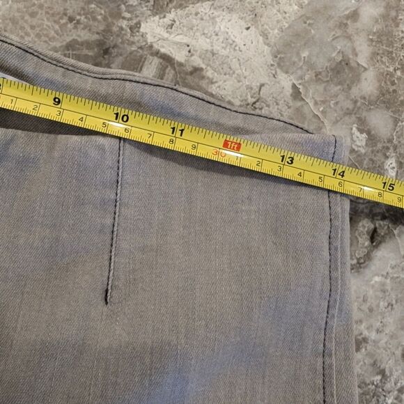 Nic+Zoe New gray slim fitting denim jeans ankle length pullon NWT stretch sz 4 - Picture 11 of 12
